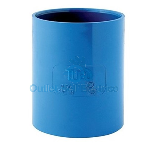 AERTECNICA TR210 MANICOTTO CON BATTENTE PVC Ø50