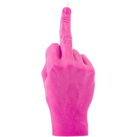 CANDLEHAND F*CK YOU PINK