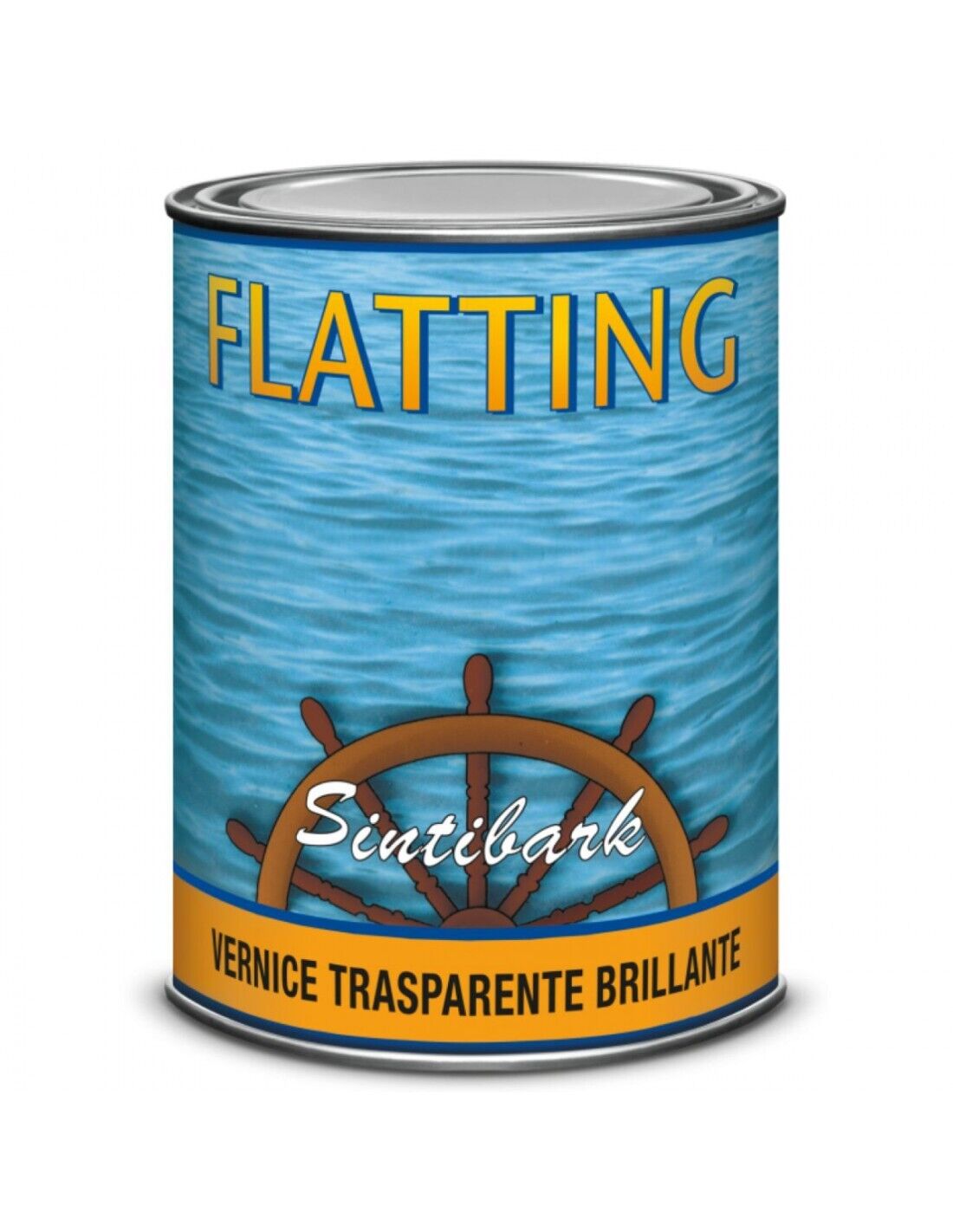 Flatting vernice Trasparente Brillante per nautica imbarcazioni a solvente 1 L