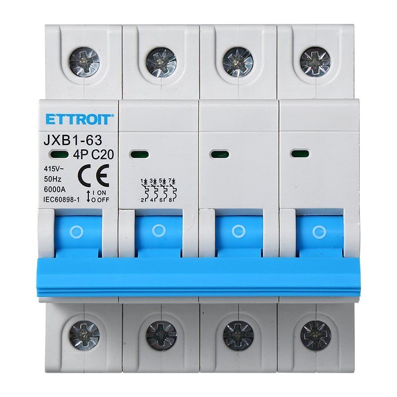 Interruttore Magnetotermico Automatico 4P 20A 220V 380V Salvavita Stotz