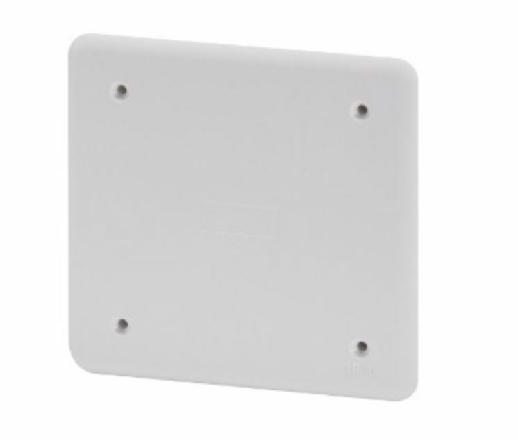 COPERCHIO PER CASSETTA DERIVAZIONE INCASSO 92X92MM - ELERGY 8013