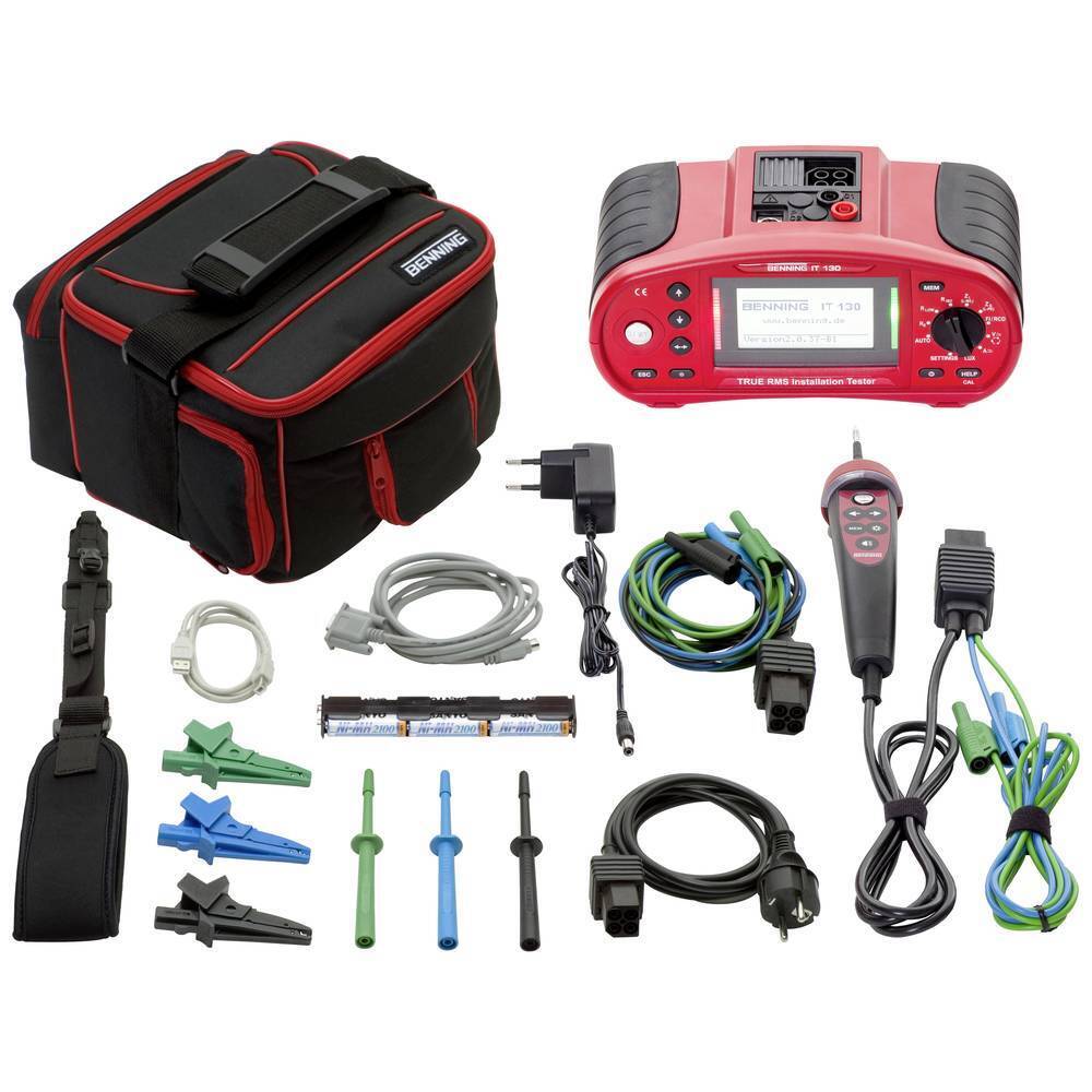 Benning IT 130 Tester VDE Calibrato (ISO)