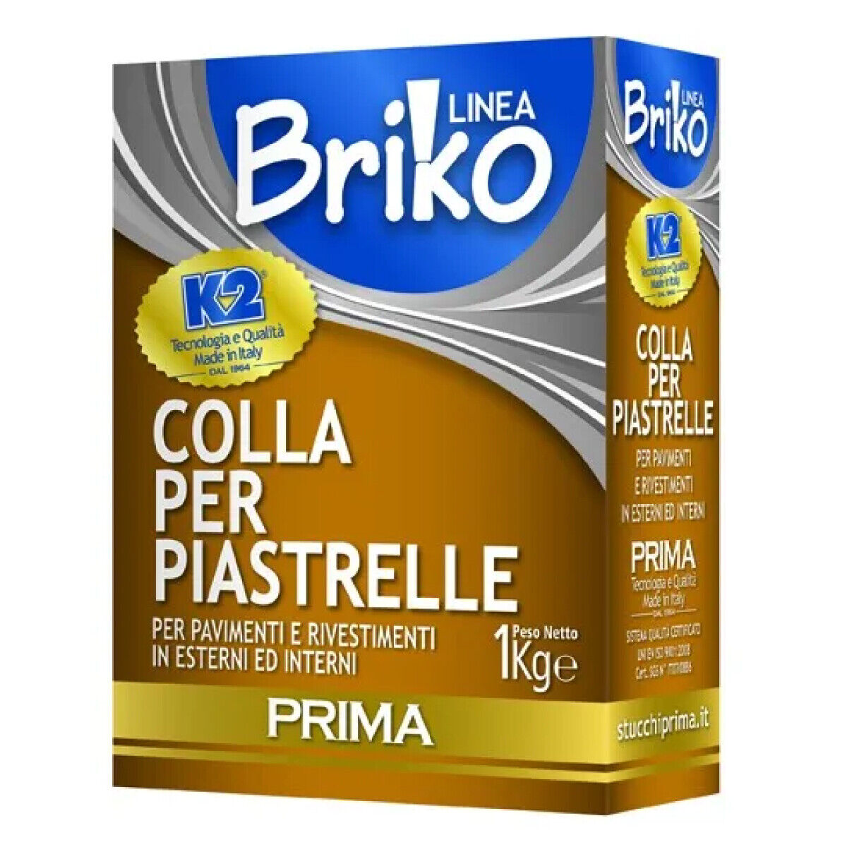 COLLA PER PIASTRELLE E PAVIMENTI 1 KG   PRIMA SRL