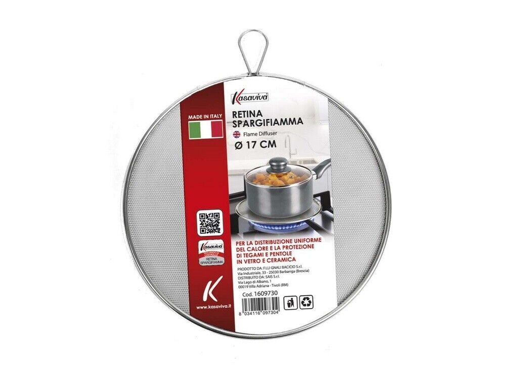 FRANGIFIAMMA SPARGIFIAMMA CM 17 KASAVIVA CON ANELLO ACCESSORI CUCINA