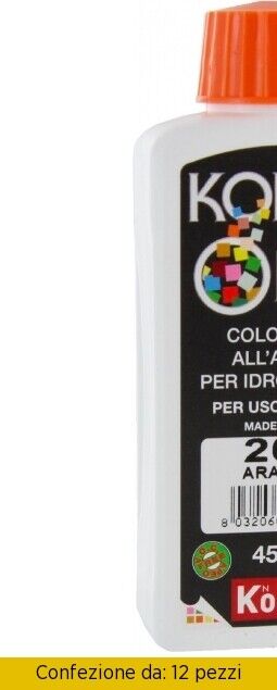 Colorante Kolor One ml 45 N.207 Arancio Pezzi 12 Nuovo Kolor KOLOR 45-207
