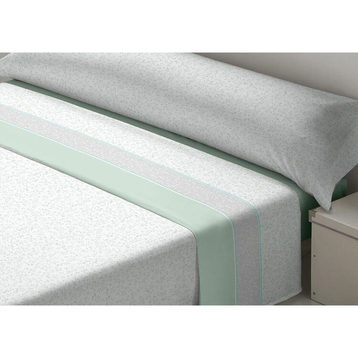 D'or Set Di Lenzuola D'or Sedalina Darcy Verde Singolo S_0301_D2102380 Casa E Cu