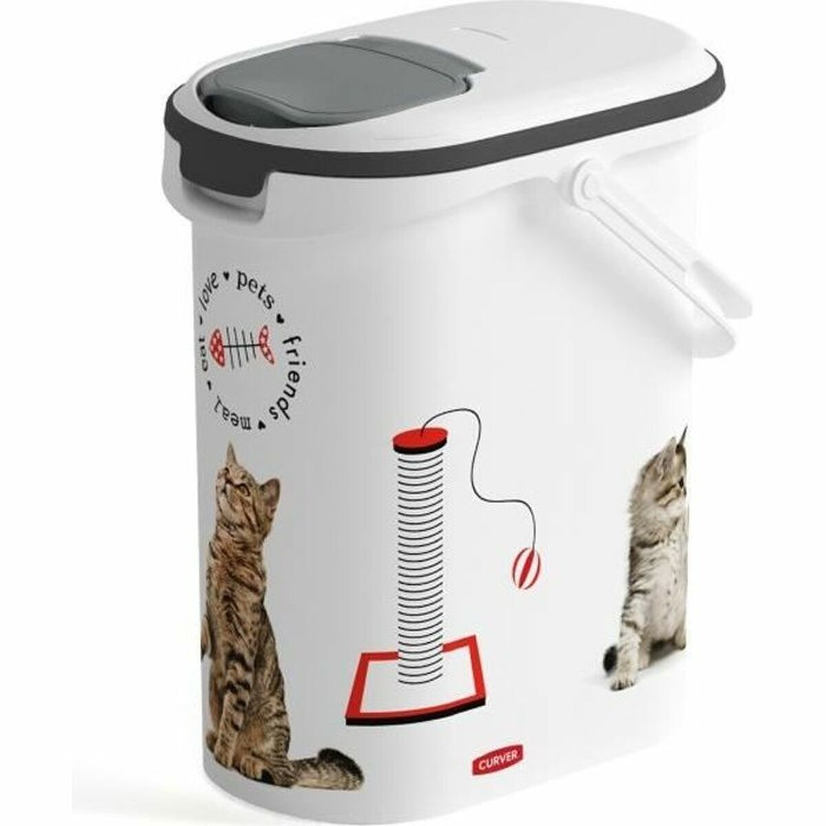 Curver Contenitore Per Alimenti Per Animali Domestici Curver Love Pets Gatto Bia