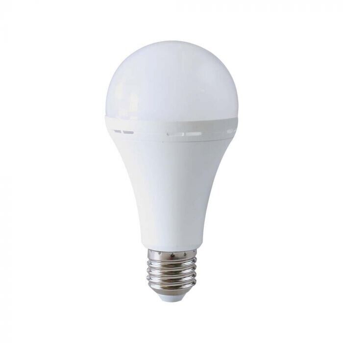V-TAC VT-51012 lampadina led E27 12W A80 blackout con batteria 4.5 ore luce 4000