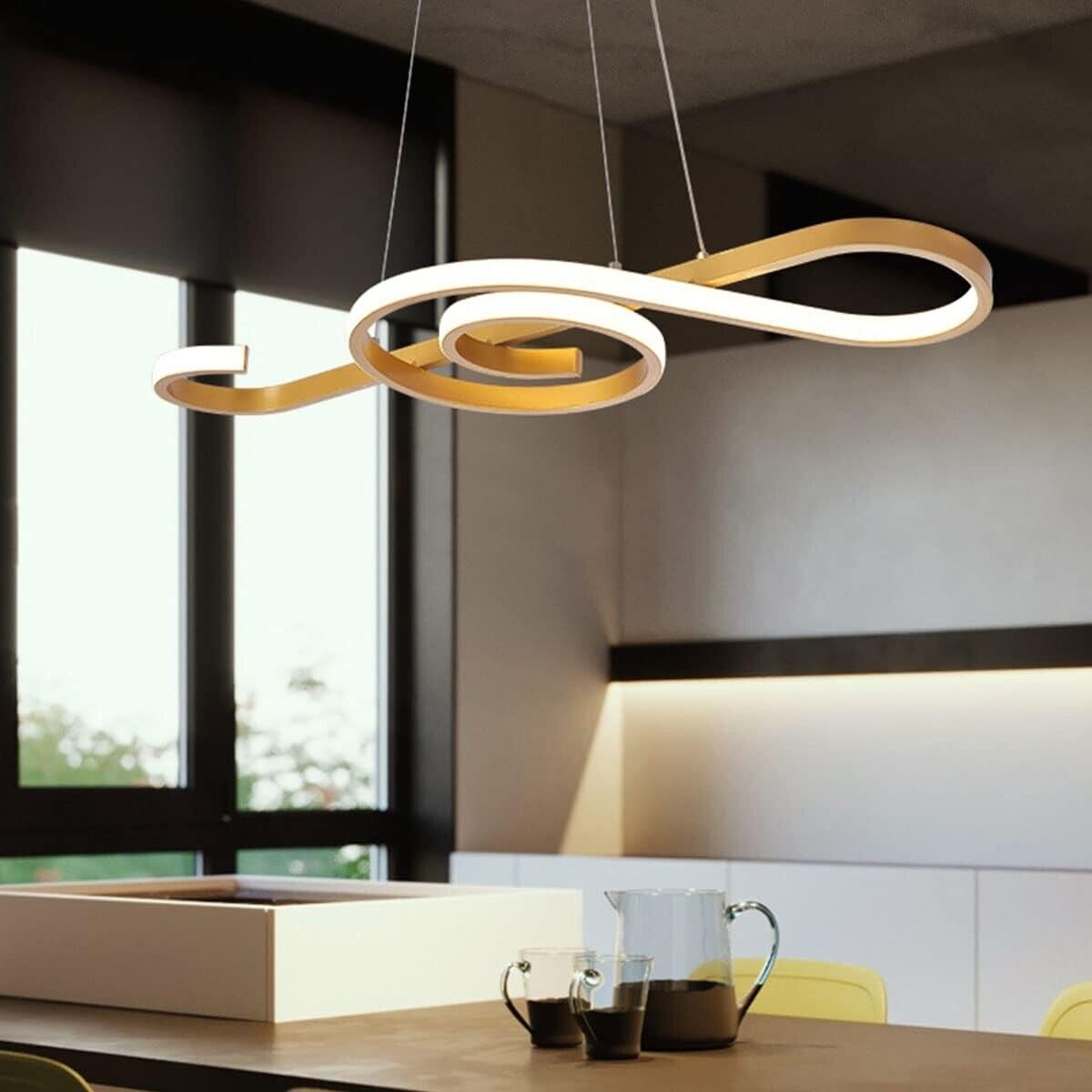V-TAC VT-7817 Lampadario LED a sospensione forma corda di violino design Moderno