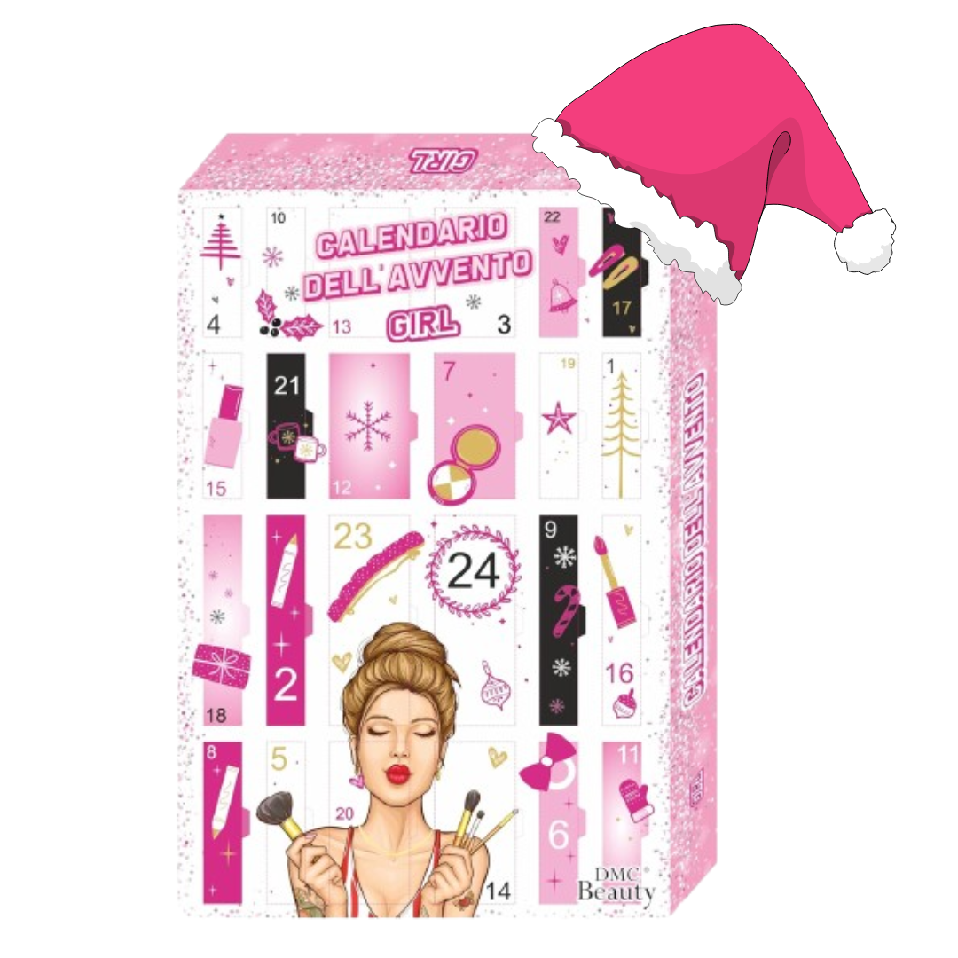 DMC Calendario Dell'Avvento Beauty Cosmetici Make Up 2024 24 Sorprese Make Up