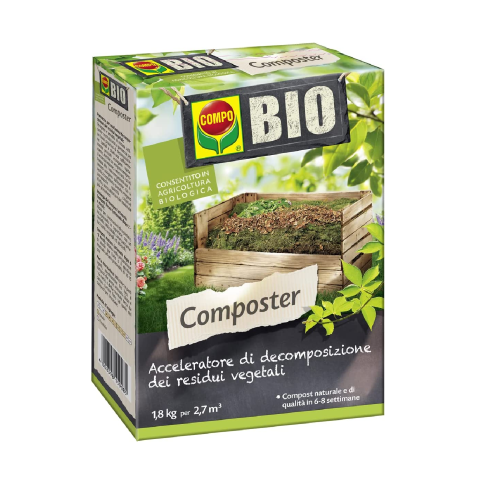 Compo composter 1,8 kg acceleratore di decomposizione dei residui vegetali