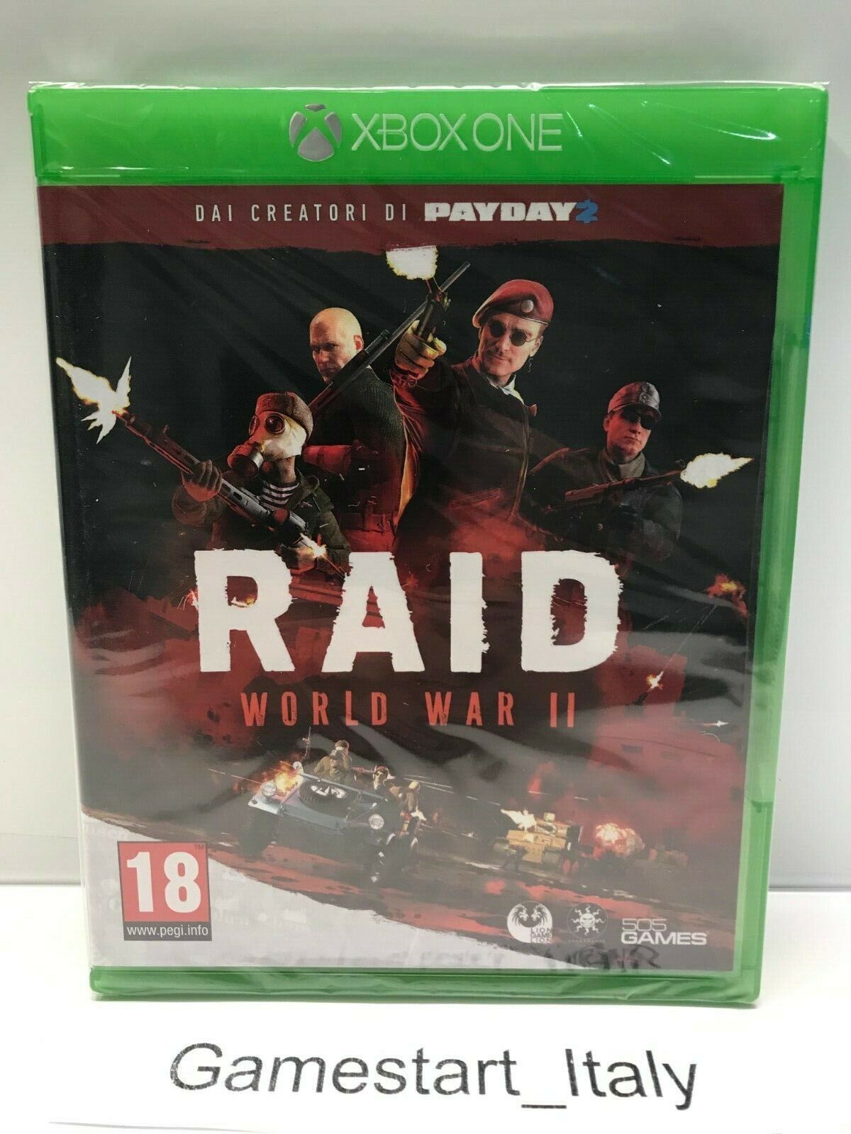 RAID WORLD WAR II 2 - XBOX ONE - GIOCO NUOVO SIGILLATO PAL - NEW SEALED