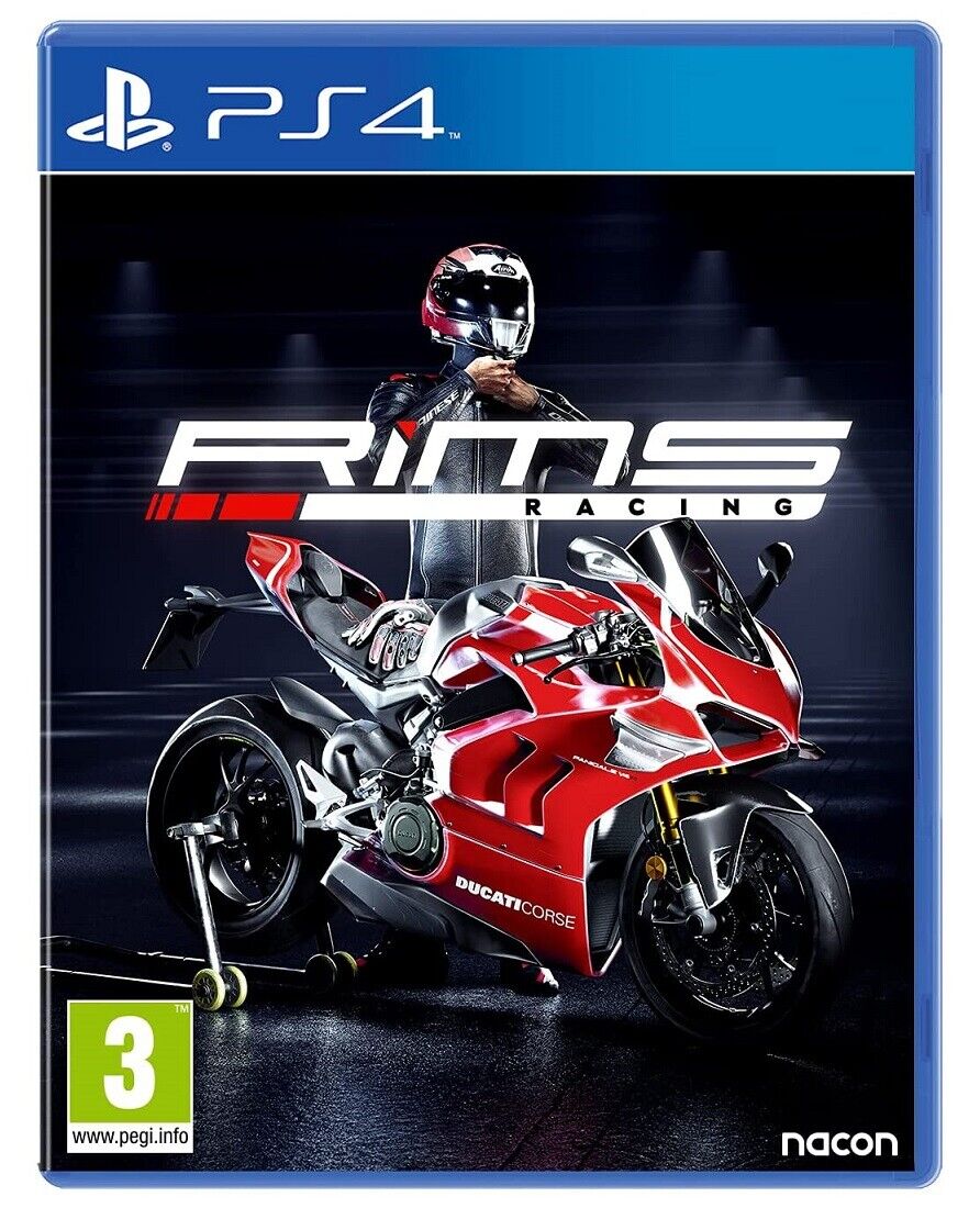 RIMS RACING PS4 CORSE MOTO GIOCO PLAY STATION 4 VIDEOGIOCO RIDE NAKED ITA NUOVO