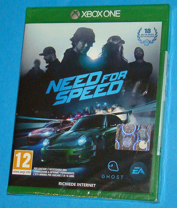 Need For Speed - Microsoft XBox One - PAL New Nuovo Sealed