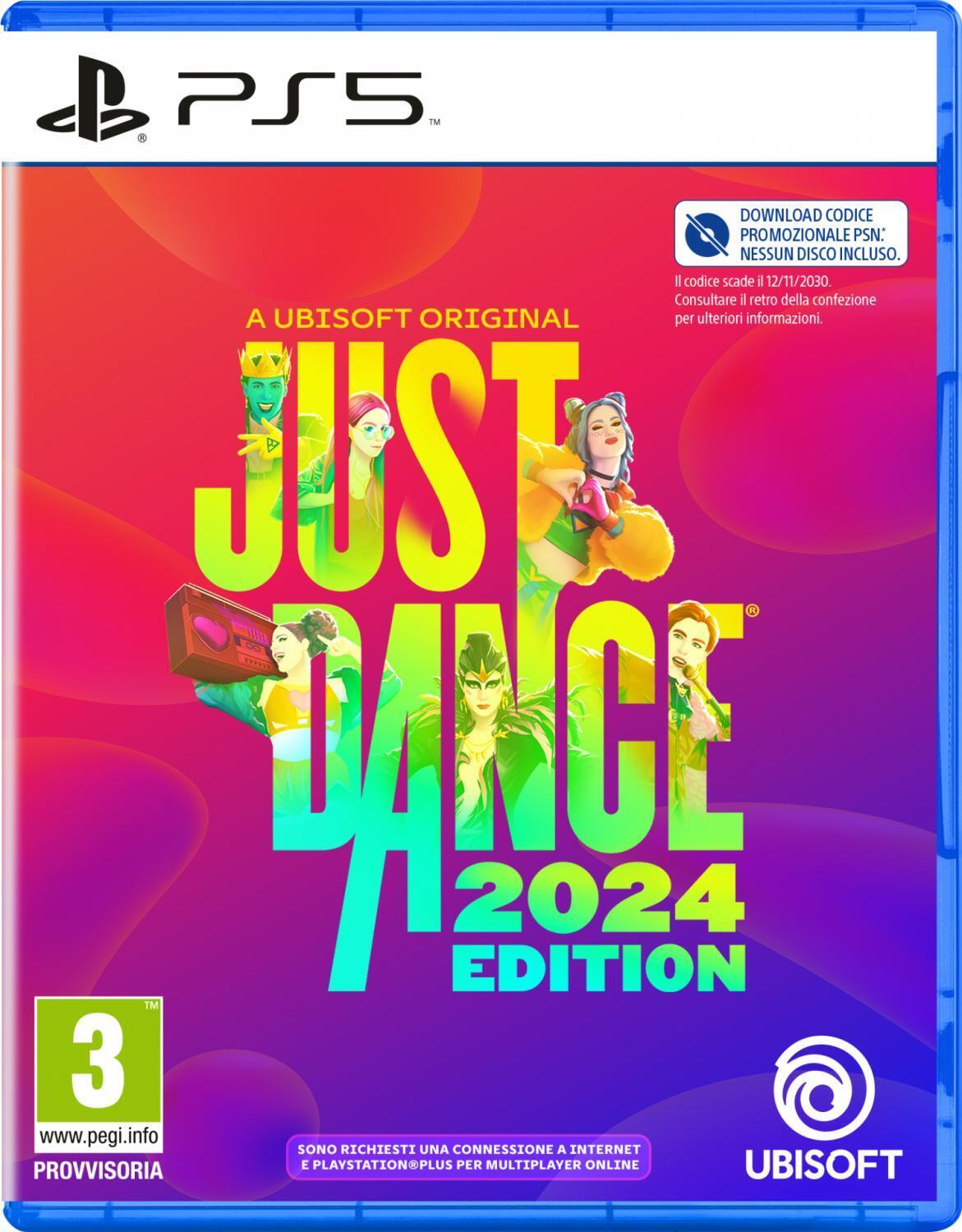 Videogioco Just Dance 2024 Digital Download per PlayStation 5 E05905 Ubisoft