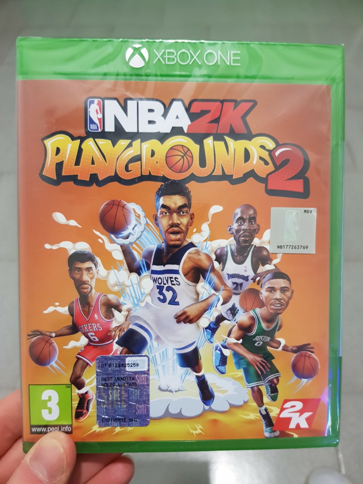 NBA 2K Playgrounds 2 - Microsoft Xbox One PAL ITA XBOX Series X SIGILLATO