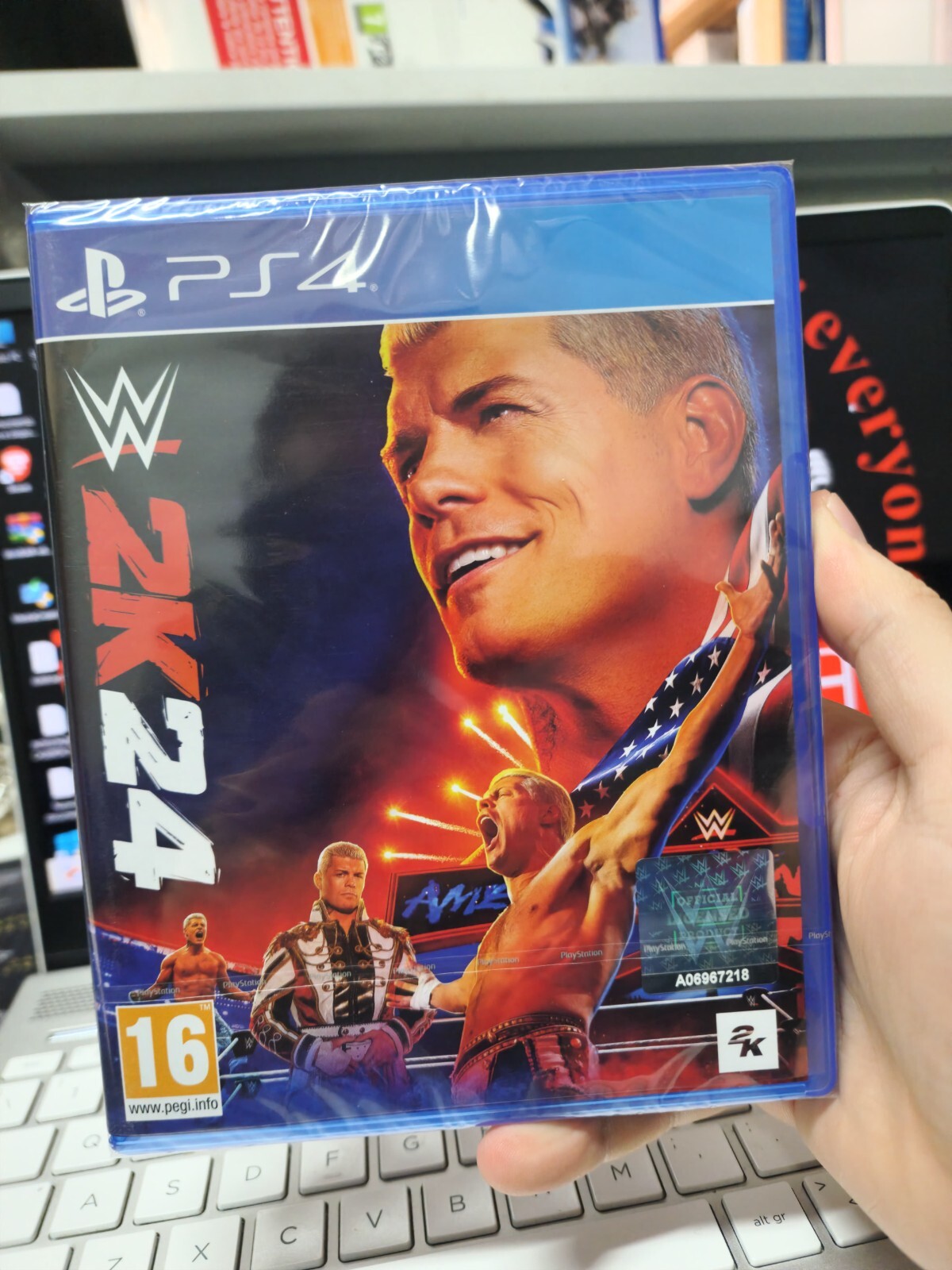 WWE 2K24 PS4 NUOVO SIGILLATO