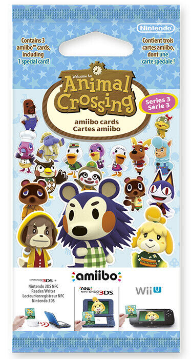 Amiibo Carte Animal Crossing Serie 3 Bustina Singola NINTENDO