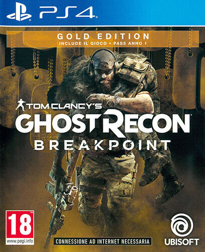 PS4 TomClancys Ghost Recon Breakpoint GoldEd UFFICIALE ITALIA