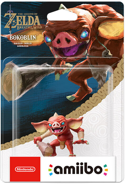 Amiibo The Legend Of Zelda Breath Of The Wild Bokoblin Personaggio NINTENDO