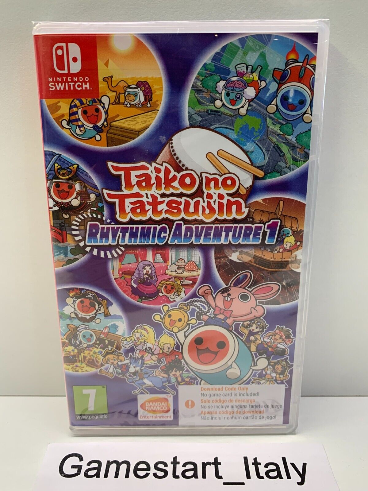 TAIKO NO TATSUJIN RHYTHMIC ADVENTURE 1 - NINTENDO SWITCH - NUOVO SIGILLATO PAL