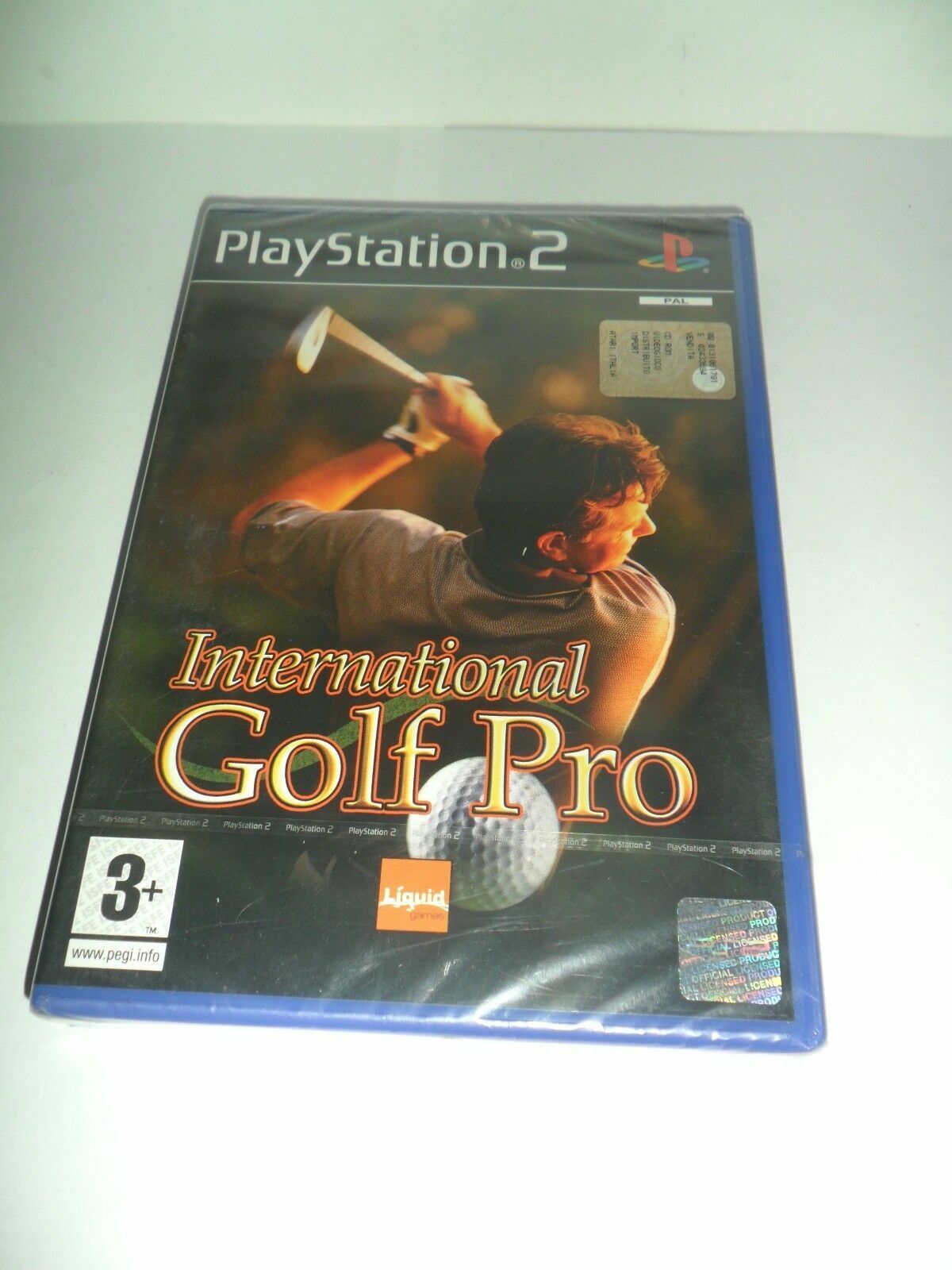 INTERNATIONAL GOLF PRO - SONY PS2 PLAYSTATION 2 PAL ITA ITALIANO NUOVO SIGILLATO