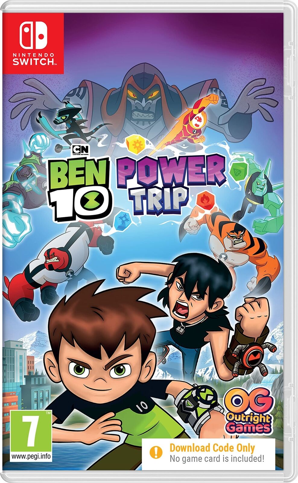 Ben 10 Power Trip (Spel download code in de doos) - Switch (Nintendo Switch)