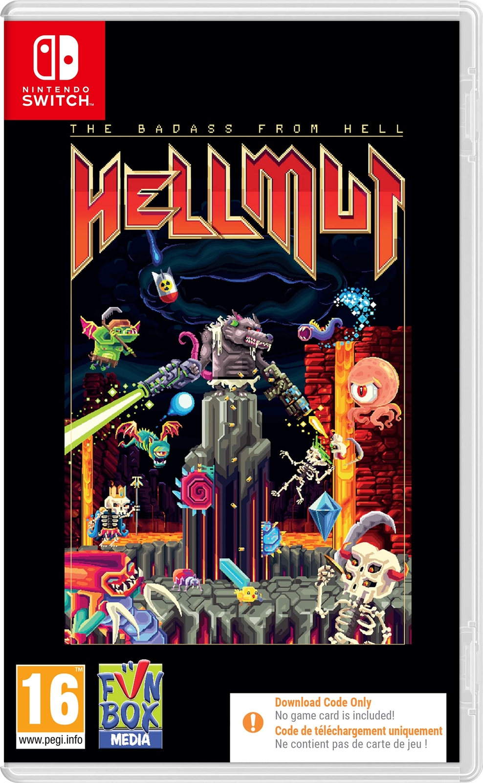 Hellmut: The Badass from Hell (Code in Box) (Nintendo Switch) (Nintendo Switch)