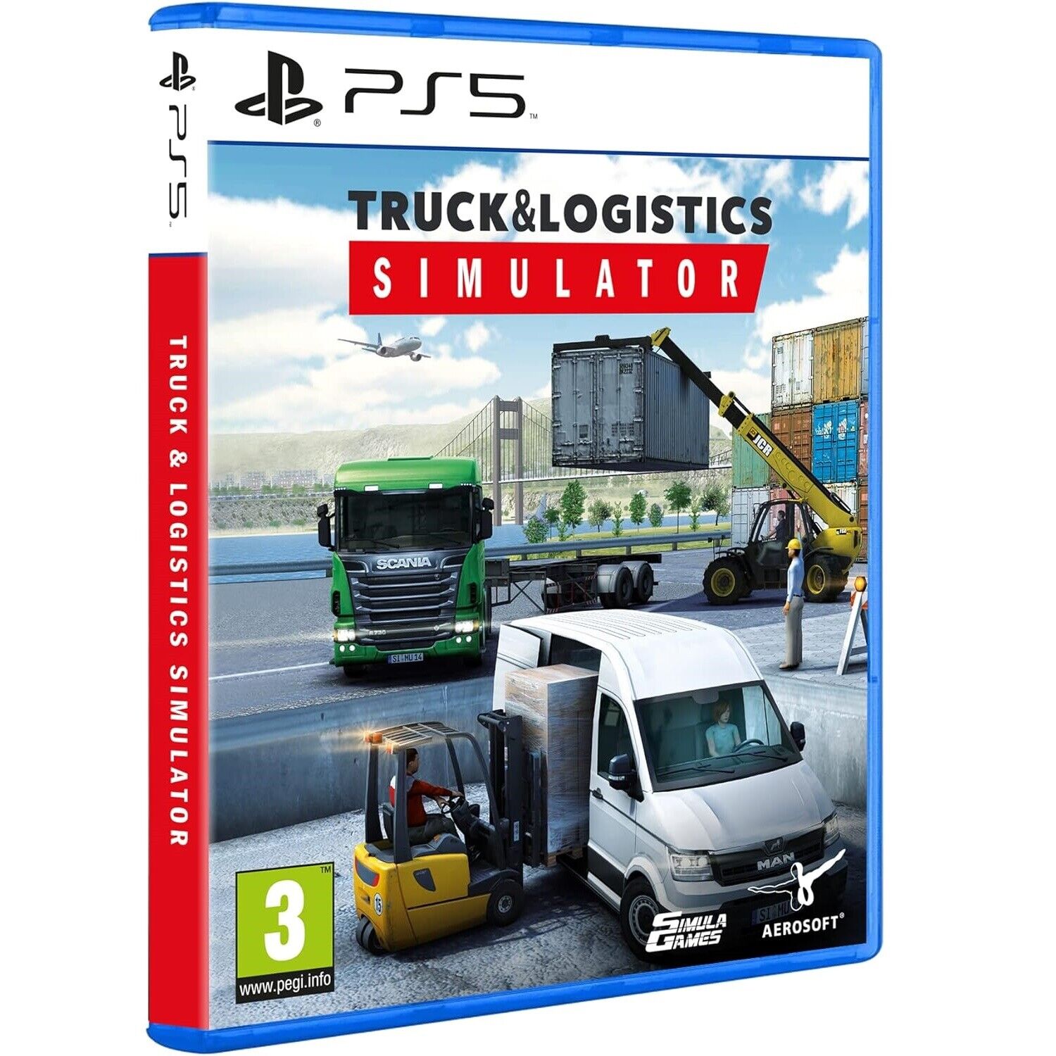 TRUCK AND LOGISTICS SIMULATOR PS5 GIOCO PLAYSTATION 5 ITALIANO DELIVERY CONSEGNE