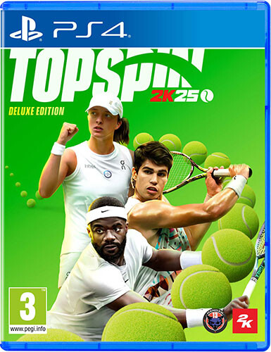 PS4 TopSpin 2K25 Deluxe Edition UFFICIALE ITALIA