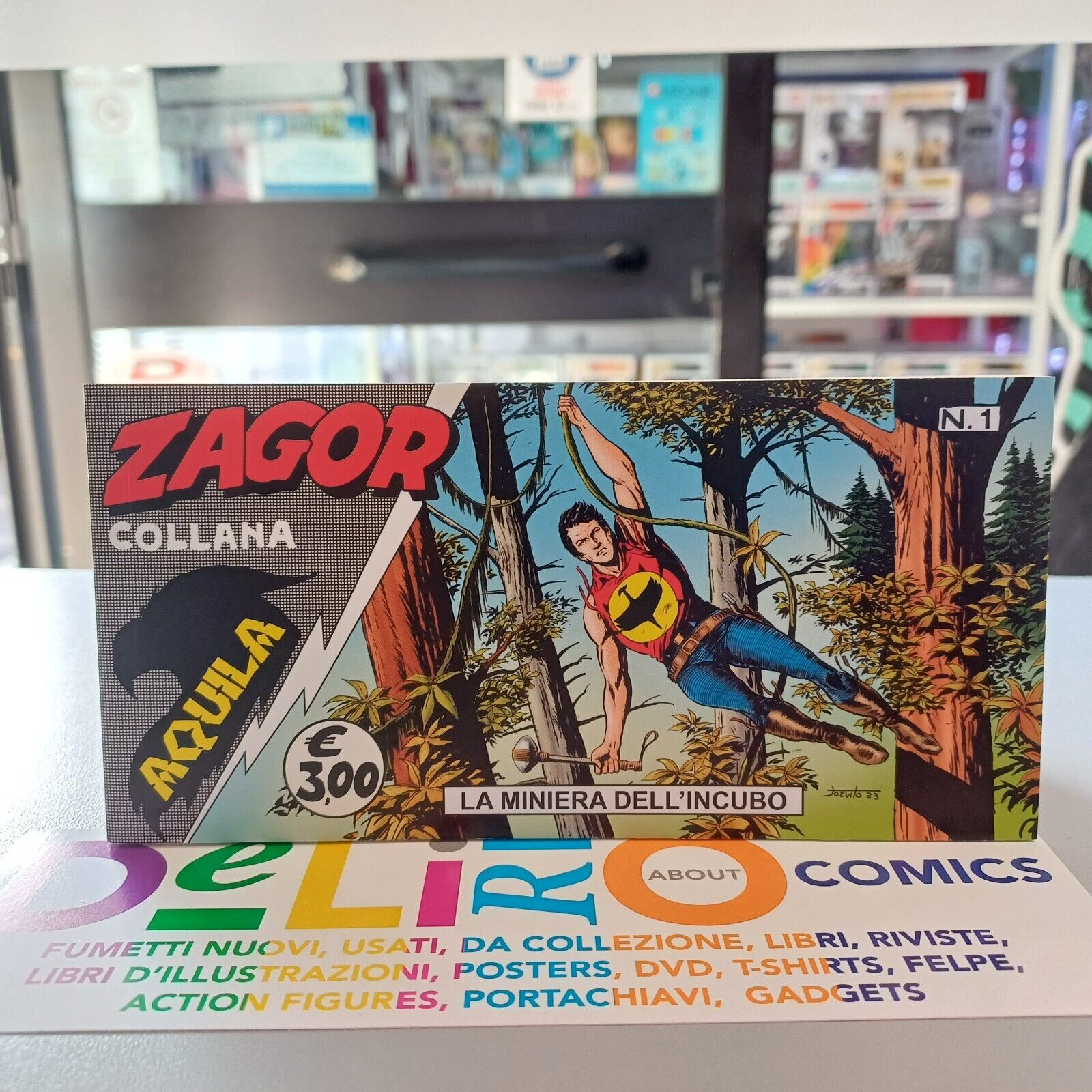 ZAGOR COLLANA AQUILA - LA MINIERA DELL'INCUBO N.1 Ed. BONELLI SCONTO 5%