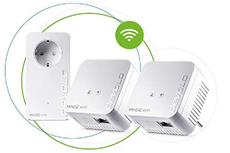 devolo Magic 1 WiFi mini: Powerline Starter Kit compatto per WLAN affidabile, se
