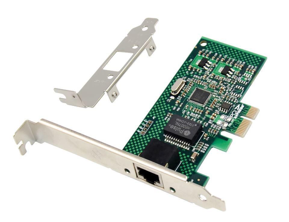 1 port RJ45 network card, PCIe