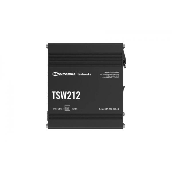 TSW212  Teltonika TSW212 8-port Switch 5x 10/100/1000  4779051841370