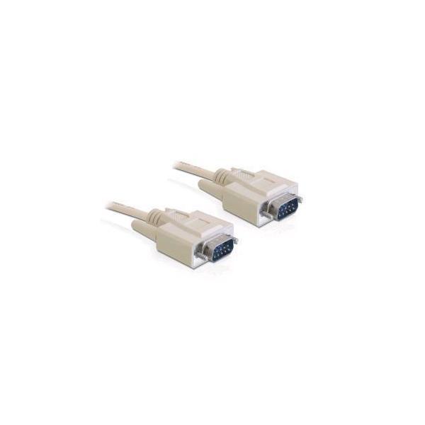 E_0015_         2159208000 Delock DeLOCK RS-232, 2m cavo seriale Beige DB-9 Info