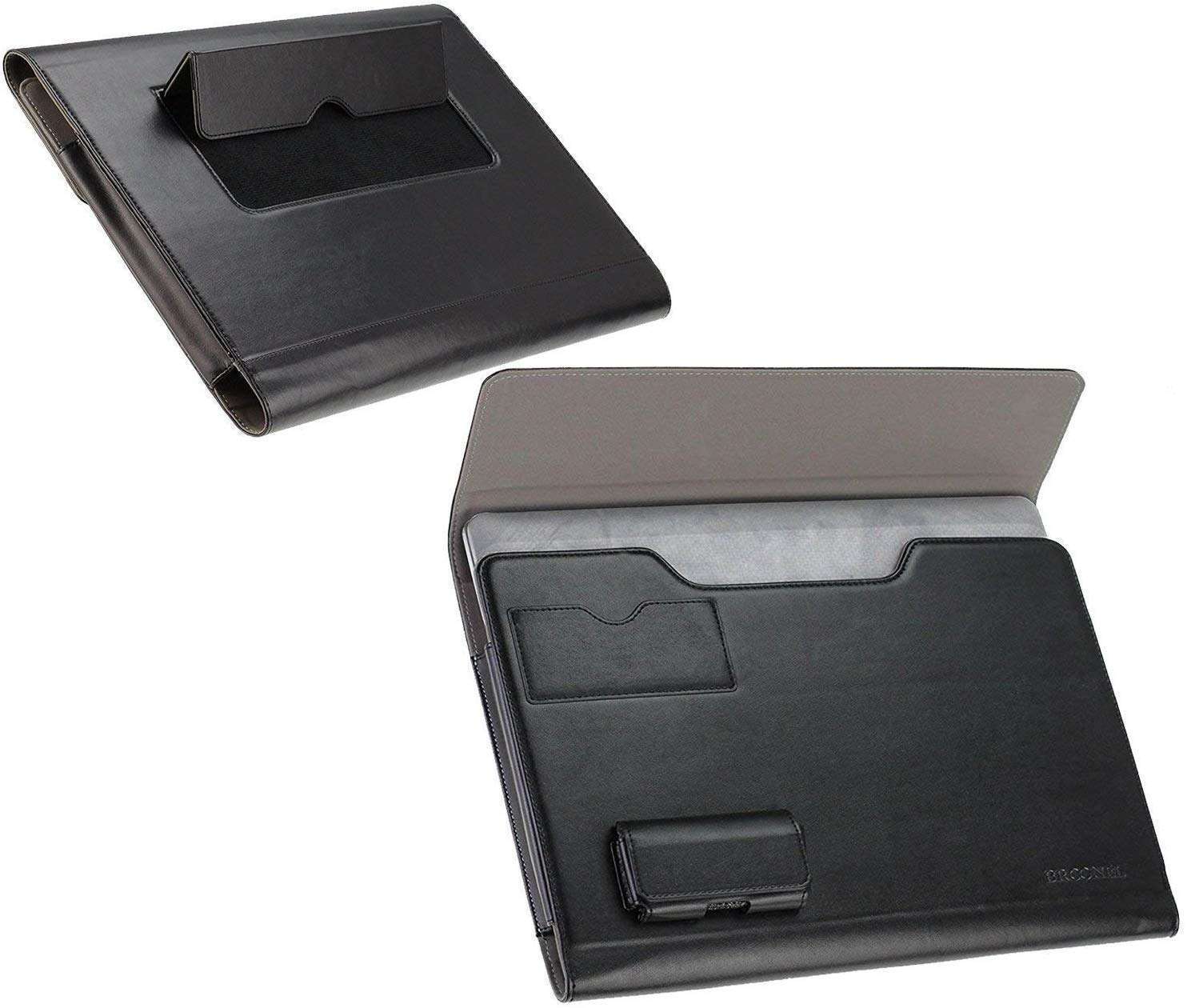 Broonel Leather Folio Case For BMAX 14" Laptop