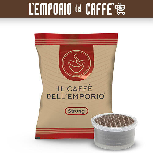 300 Capsule Il Caffè Dell' Emporio Compatibili Lavazza Espresso Point Strong Red