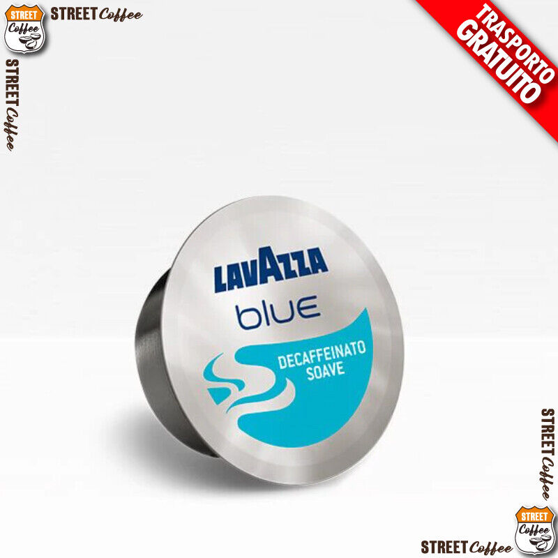 100 Capsule Caffè Lavazza Espresso Blue Blu Dek Decaffeinato ORIGINALI ®