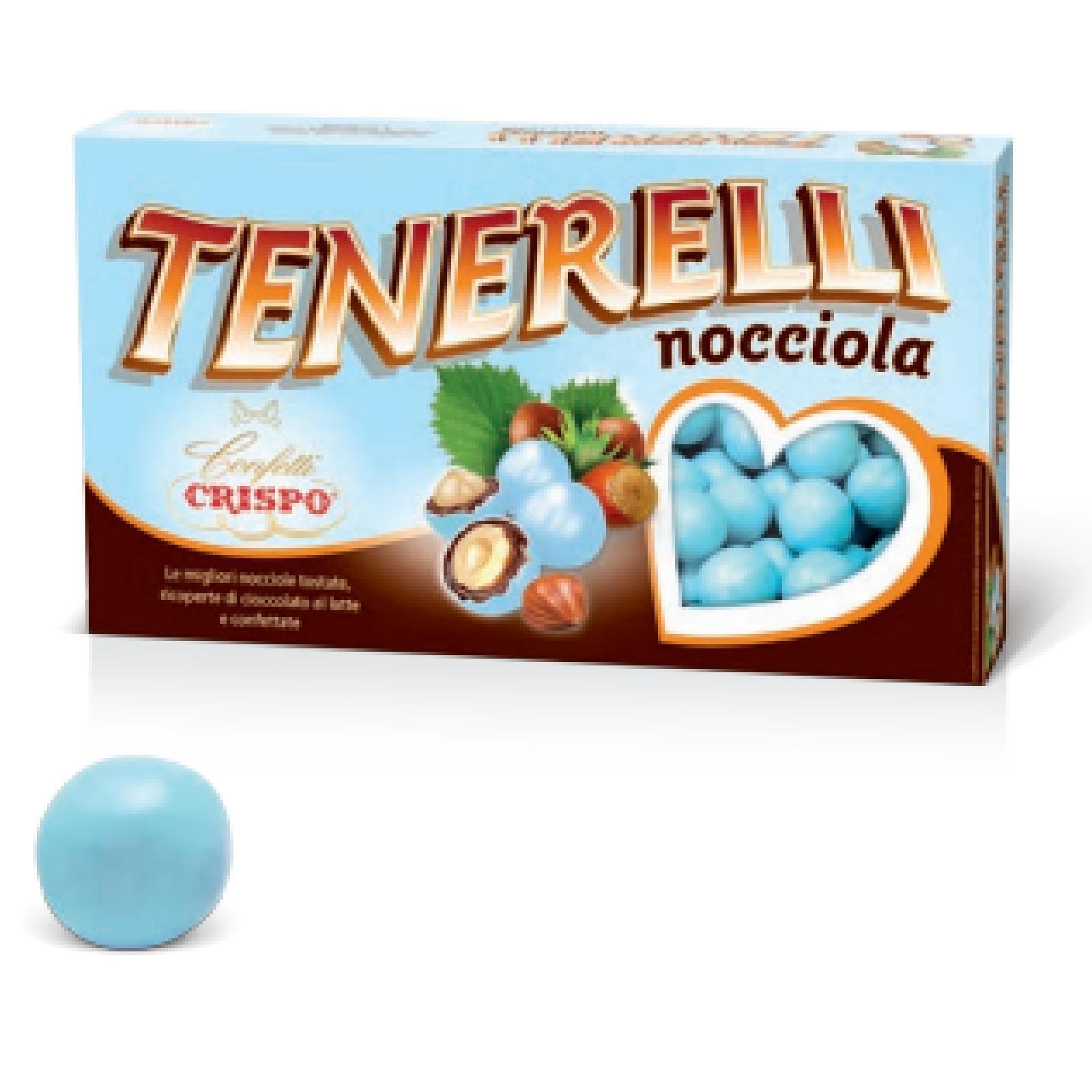Confetti Crispo Tenerelli Azzurro Nocciola Ricoperta 1 Kg Colorati Blu
