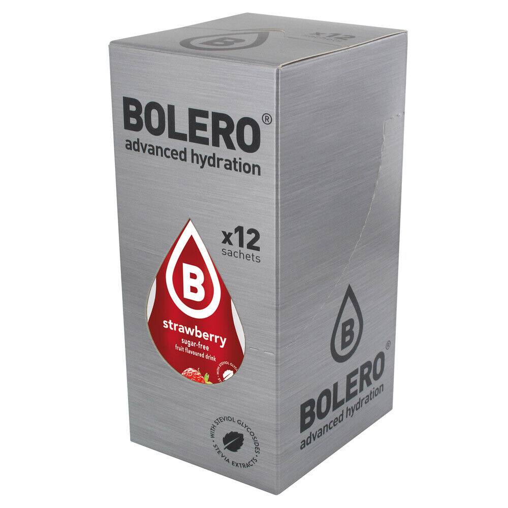BOLERO bustine 9g - STRAWBERRY - conf 12