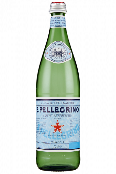 Acqua san pellegrino 75cl vetro 24 bottiglie