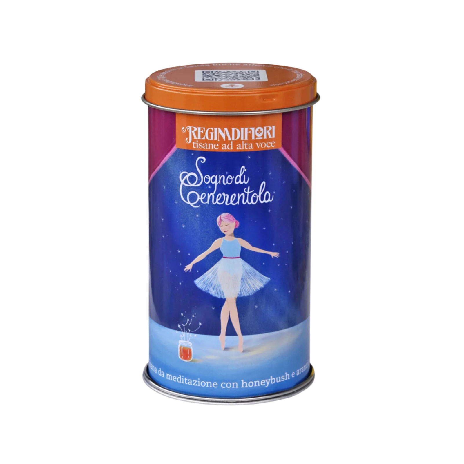 Tisane ad Alta Voce Regina di Fiori Sogno di Cenerentola Latta 12Filtri Rooibos