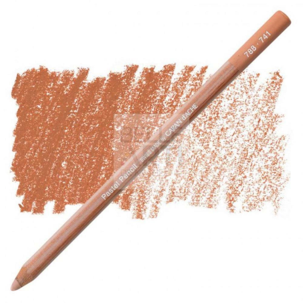 MATITE COLORATA SECCA " PASTEL PENCILS " CARAN D'ACHE 741 INCARNATO SCURO 5%