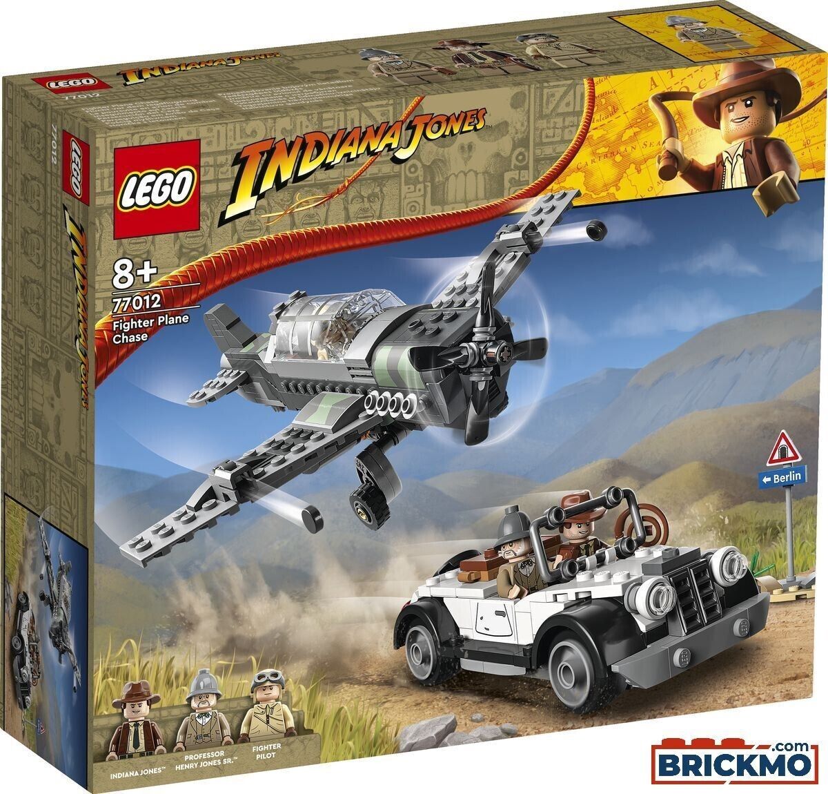 LEGO 77012 Indiana Jones L''Inseguimento dell''Aereo a Elica NUOVO MISB