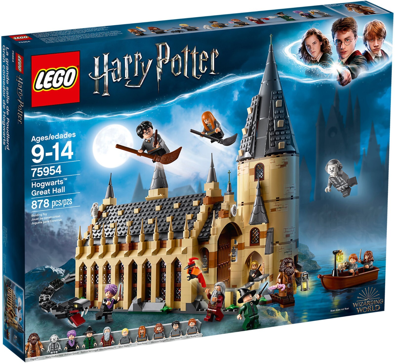 LEGO 75954 HP LA SALA GRANDE - MISB NUOVO PERFETTO RITIRATO - NEW SEALED RETIRED