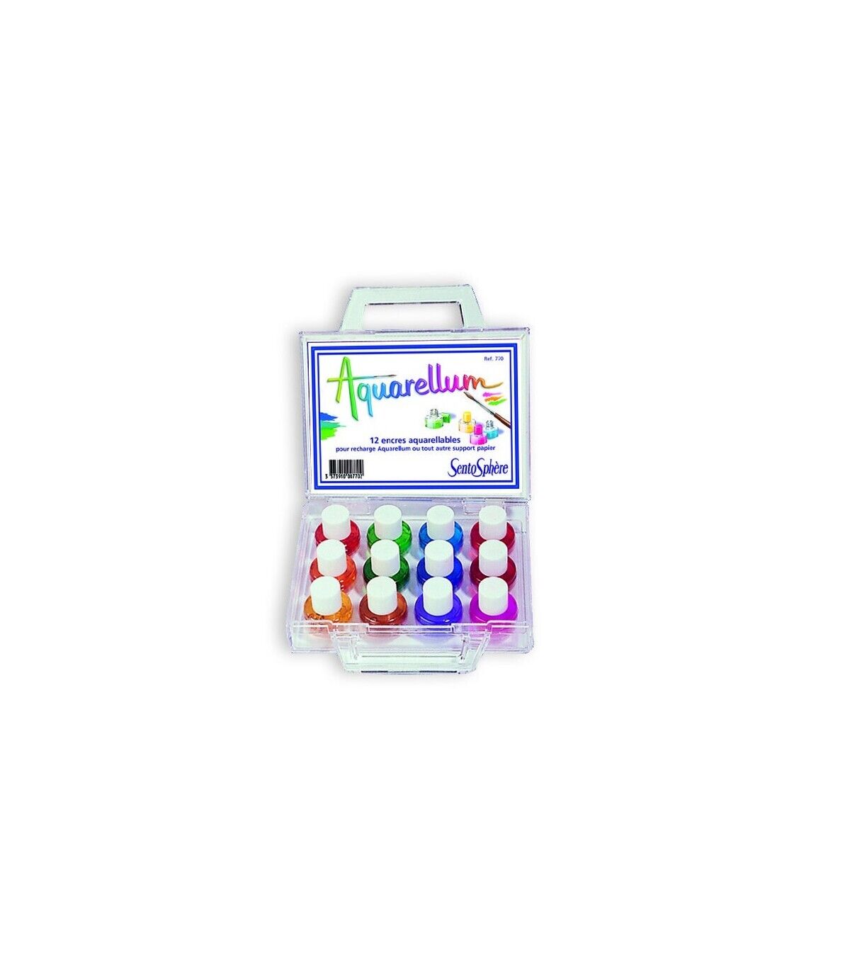Aquarellum - Valigetta con 12 Acquerelli