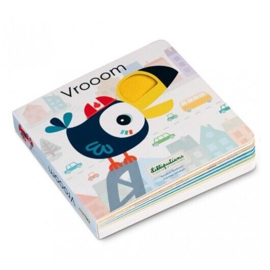 Libro Sonora e Touch Vrooom - Lilliputiens 83189
