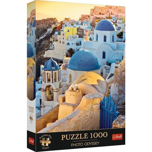 Trefl TRF10853 Puzzle da 1000 Pezzi Premium Plus - Photo Odyssey: Town of Oia, S