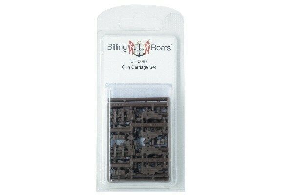 Billing Boats BF0088 - CARRELLI PER CANNONI - 8 pcs