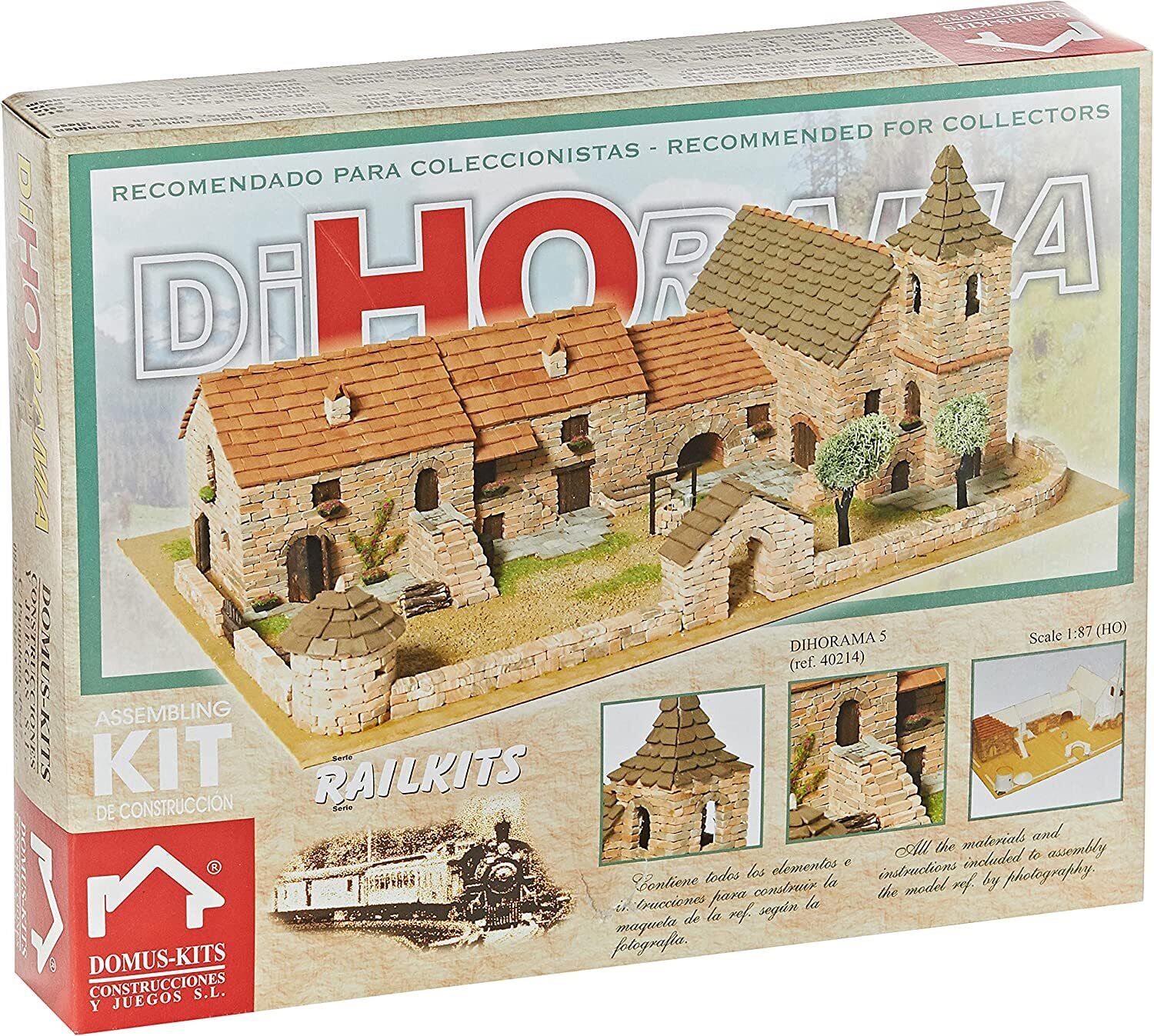 Domus Kits 40214 Modello di Pietra - 5 Diorama Ho